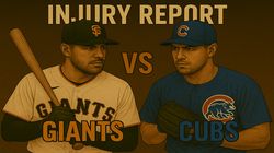 Giants Vs Cubs Injury Report Mlb 2025 Giants Vs Cubs Head To Head Results Latest Injury List Wher