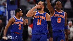 Brunson Shines In Knicks Playoff Win Against Pistons 