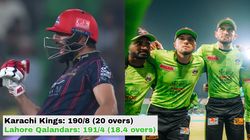 Karachi Kings Vs Lahore Qalandars Psl 2025 Shafique S 65 Sends Qalandars To Qualifier 2 With 6 Wic