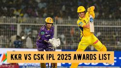 Ipl 2025 Kkr Vs Csk Awards List Player Of The Match Captains Words Post Match Presentation