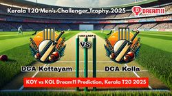 Koy Vs Kol Dream11 Prediction Kerala T20 2025 Dca Kottayam Vs Dca Kollam Fantasy Xi Match 