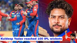 Ipl 2025 Kuldeep Yadav Joins 100 Wicket Club With Milestone Strike Against Mumbai Indians