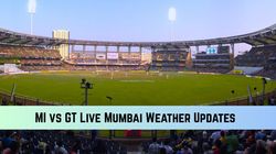 Mi Vs Gt Wankhede Live Weather Updates Mumbai Rain Latest Coverage Ipl 
