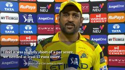 Ms Dhoni Says Not Enough Csk Captain Critical Of Batting After Elimination From Play Off Race