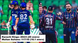 Multan Sultans Vs Karachi Kings Vince Nabi Lead Kings To Thumping 87 Run Win In One Sided Psl 