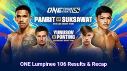 One Friday Fights 106 Results Panrit Sinks Suksawat Yunusov Stops Ponting