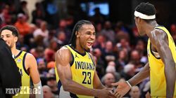 Pacers Eliminate Cavaliers Thunder Lead Nuggets 