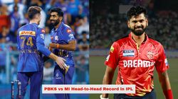 Pbks Vs Mi Head To Head Record In Ipl Punjab Kings Vs Mumbai Indians H2h Record Stats Results Ah