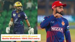 Quetta Gladiators Vs Islamabad United Hasan Nawaz Guides Quetta To Nail Biting 2 Wicket Victory