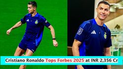 Cristiano Ronaldo Outpaces Curry Messi Lebron With Inr 2 356 Crore In 2025 Tops Forbes For 3rd Year