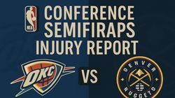Oklahoma City Thunder Vs Denver Nuggets Injury Updates Nba 24 25 Semi Finals Game Details Key Ab
