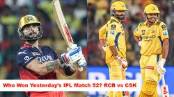 Who Won Yesterday S Ipl Match 52 Rcb Vs Csk Ipl 2025 On May 3 Bengaluru Hold Their Nerve In Final