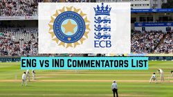India Vs England Commentators List Full List Of Experts Commentary Panel Presenters Across All La