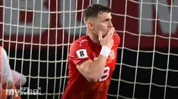 North Macedonia 1 1 Belgium Alioskis Stunning Volley Draw 