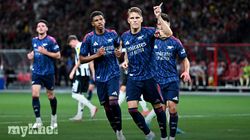 Arsenal 3 2 Newcastle United Odegaard Penalty Decides Friendly 