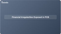 Auditor General Pakistan Financial Irregularities Pcb 