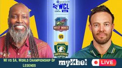 West Indies Champions Vs South Africa Champions World Championship Of Legends Live Score Wi V Sa Wcl