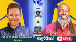 England Champions Vs West Indies Champions World Championship Of Legends 2025 Live Score Eng Wi Wcl
