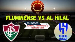 Fluminense Vs Al Hilal En Vivo Horario Canal Y Donde Ver El Partido Del Mundial De Clubes 