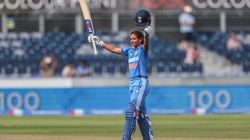 Ind W Vs Eng W Harmanpreet Kaur Scripts History Slams 2nd Fastest Odi Century For India