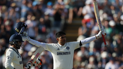 Shubman Gills Stunning Century Halts Englands Progress On First Day At Edgbaston