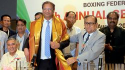 Ajay Singh Re Elected Boxing Federation India President 