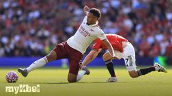 Arsenal Saliba Urges Team To Win Trophies After Manchester United Victory 