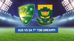 Aus Vs Sa Dream11 Prediction Australia Vs South Africa 1st T20i Fantasy Team Playing Xi