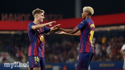 Barcelona 5 0 Como Fermin Yamal Joan Gamper Trophy 