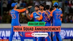India Squad Announcement Asia Cup Live Streaming When And How To Watch Tv Online Today