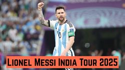 Lionel Messi India Tour 2025 Kolkata To Delhi Dates Activities Star Guests Full Itinerary Rev