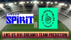 Lns Vs Ovi Dream11 Prediction London Spirit Vs Oval Invincibles Fantasy Team The Hundred 2025 Matc