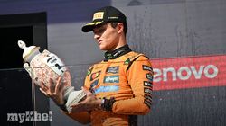 Norris Celebrates Hungaroring Victory Over Piastri 