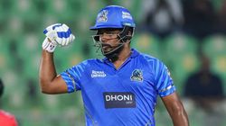 Sanju Samson Flexes Muscle Scores Maiden Century In Kerala Cricket League For Kochi Blue Tigers