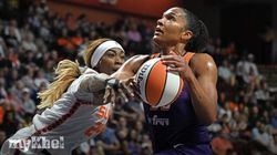 Mercurys Thomas Sets Single Season Assists Record Loss Sun 