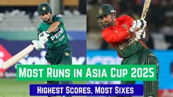 Most Runs In Asia Cup 2025 Ten Run Scorers Teamwise Top 5 Ind Pak Ban Sl Afg Hkg Uae Omn