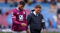 Burnley Defenders Training Hands Behind Backs 