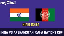 India Vs Afghanistan Cafa Nations Cup 2025 Live Score Ind Vs Afg Football Updates