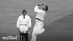 Icc Sadness Passing Dickie Bird 