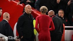 Hugo Ekitike Red Card Reaction Liverpool Southampton 