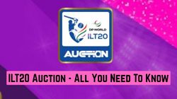 Ilt20 Auction All You Need To Know Players Auctioned Retention List Team Purses Time Live Streaming