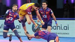 Dabang Delhi Vs Telugu Titans Pkl 12 Highlights Neeraj Narwal Delhi Defenders Help Delhi Beat Titans