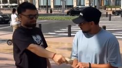 Rinku Singh Kuldeep Yadav Remake Reel On Dubai Streets Amid Asia Cup Video Goes Viral As India Duo