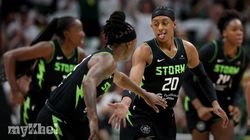 Seattle Storm Rally To End Las Vegas Aces Winning Streak 
