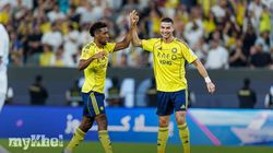 Al Nassr 2 0 Al Hazem Felix And Ronaldo Score 