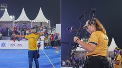 Ram Charan Dazzles At Archery Premier League Launch As Marathas Royals Chiefs Triumph On Day One