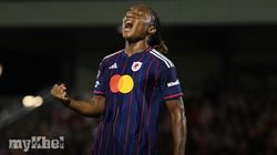 Arsenal 1 2 Lyon Dumornay Double Punishes Champions 