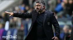 Gennaro Gattuso Italy Victory Estonia 