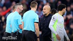 Guardiola Refuses To Blame Referee After Defeat To Villa 