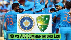 Ind Vs Aus Commentary Panel Full List Of Commentators Presenters Across All Languages